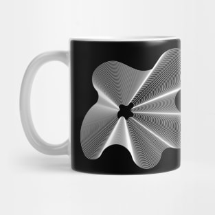 Spatial Sacred Mesh Vector Illustration Mug